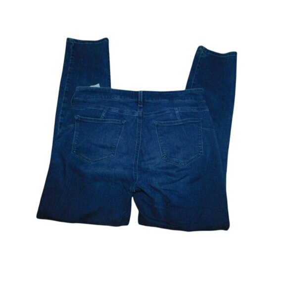 NYDJ Size 12 Alina Legging Slim Dark Wash STRETCH Denim Jeans - Picture 2 of 2